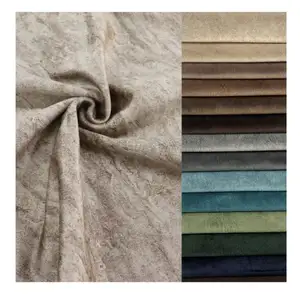 Tessuto stampato in tessuto di velluto olandese in poliestere di nuovo design per divano