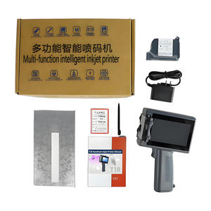 Nouvelle imprimante à jet d'encre à solvant écologique portable 600 dpi Taille d'<span class=keywords><strong>impression</strong></span> de 25,4 mm pour le code de lot, la date, le numéro, l'image, le logo, le texte sur les boîtes de pistolets, les sacs - Product Image 6