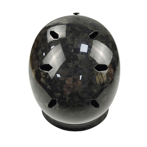 Casque de <span class=keywords><strong>ski</strong></span> et de snowboard en fibre de carbone Équipement de protection avancé pour les sports de libre équitation avec casque de neige de taille réglable - Product Image 3