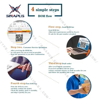 Module LoRa RA-02 SX1278 avec communication sans fil longue portée 433MHz pour plinthe pour accessoires électroniques IoT
