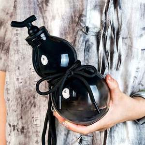 Plastic Eco-Friendly Gourd Shape Large Capacity <b>Sports</b> <b>Water</b> <b>Bottle</b> Cup-Fashion Creative Trend Carry Group - Product Image 6