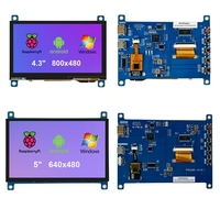 KN KN2660-V1 Papan Pengontrol LCD Universal FPC 30pin/40pin/50pin/60pin RGB/LVDS/TTL yang Dapat Disesuaikan ke Papan Konverter VGA AV