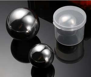 Bolas de Hielo Reutilizables de Acero Inoxidable para Whisky, Vino, Cerveza, Cubitos de Hielo para Bebidas, Enfriamiento Rápido, Bolas de Hielo Metálicas - Product Image 1