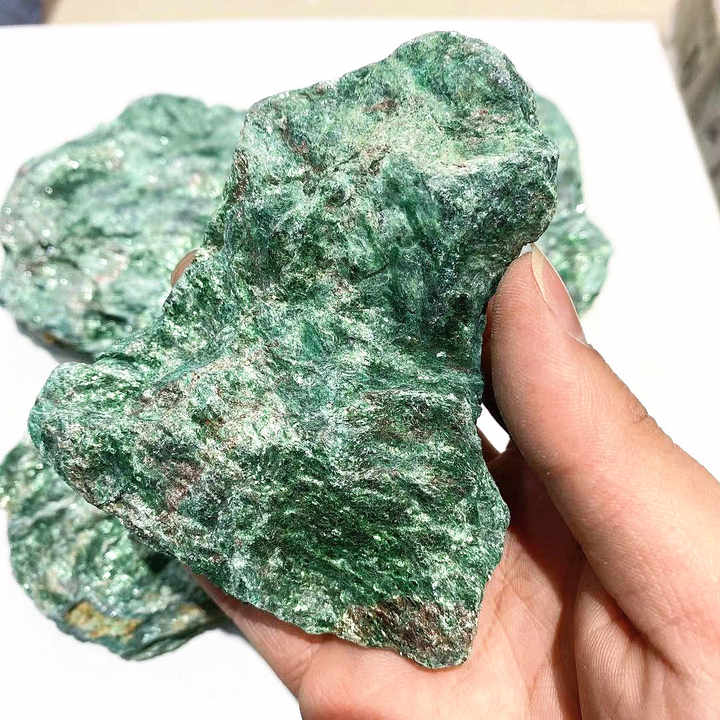 天然愈合晶体绿泥石矿物标本石英岩绿云母原石