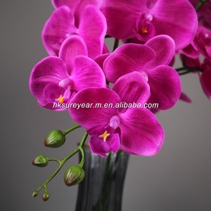 Orchidée Phalaenopsis Artificielle 92cm Effet Naturel, 9 Têtes, Tige Pliable, pour Mariage, Fête, Décoration de Table à Domicile - Product Image 4