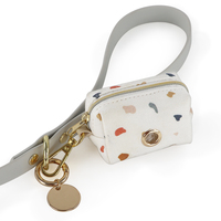 Accessoires pour animaux de compagnie, laisse pour chien, design personnalisé, sangle en PVC multicolores, vente en gros, laisse et collier pour chien imperméables