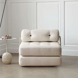 Zayshine Nordisch Modernes Samt Wohnzimmer-<span class=keywords><strong>Sofa</strong></span>-Set 2-Sitzer Modular Frei Kombinierbar Vakuumkomprimiertes Schlafsofa für Villa und Wohnung - Product Image 5