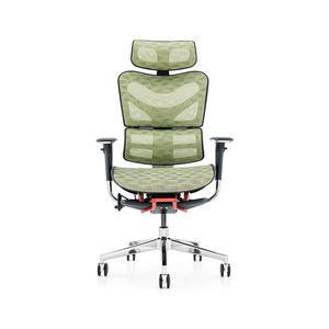 Chaise de bureau réglable avec accoudoirs réglables, soutien lombaire réglable pour les douleurs aux épaules et au cou - Product Image 1