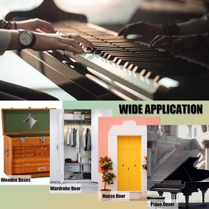 En promotion : <span class=keywords><strong>Charnière</strong></span> continue en acier inoxydable 304, <span class=keywords><strong>charnière</strong></span> à enveloppement complet pour porte d'armoire, meuble, boîte, étui, bateau, <span class=keywords><strong>piano</strong></span> - Product Image 5