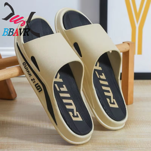 Pantuflas Casuales para Hombre, para Interiores y Playa, con Plantilla Suave Impermeable de EVA PVC, Ligeras para el Verano, con Función de Masaje - Product Image 2