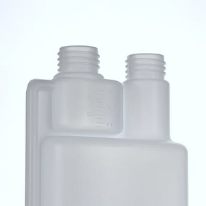 Botella de Doble Cuello para Dosificación de Medicamentos Líquidos para Animales, Mascotas y Veterinaria, de Plástico HDPE/LDPE, 3oz, 250ml, 500ml, 1000ml - Product Image 2