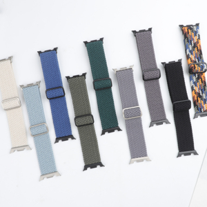 <span class=keywords><strong>Bracelet</strong></span> de montre en nylon extensible 40 mm pour <span class=keywords><strong>Samsung</strong></span> <span class=keywords><strong>Galaxy</strong></span> <span class=keywords><strong>Watch</strong></span> 8 FE, tissu doux pour la peau, <span class=keywords><strong>bracelet</strong></span> en tissu pour femmes - Product Image 1