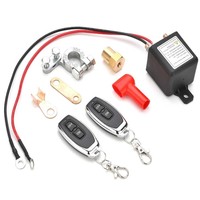 Interruptor de Desconexión de Batería con Control Remoto Inalámbrico de 12V 120A 200A, Relé Inteligente de Corte de Energía para Batería de Auto Antirrobo