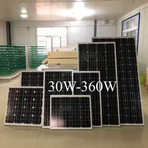 सबसे बेच उच्च-गुणवत्ता मोनो सौर पीवी मॉड्यूल कारखाने प्रत्यक्ष बिक्री 100W-500W पैनल