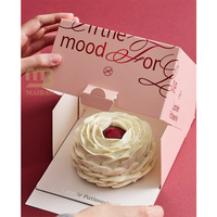 Boîtes à gâteaux blanches de qualité supérieure pliables coupe-gâteau boulangerie beignets 12x12x6 impression personnalisée logo carton de luxe 10 pouces boîte à gâteau carrée