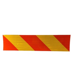 Placa adhesiva reflectante de alta visibilidad para vehículos pesados, para seguridad en carretera - Product Image 4