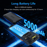 PDA Logística Portátil KP36 con Sistema Operativo Android 14, Memoria de 4+64GB, Escáner de Código de Barras, NFC para Exteriores, Conectividad WiFi