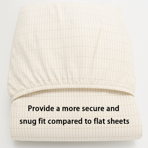 Feuilles de mise à la terre et de mise à la terre beiges | King Size 95% coton + draps conducteurs en fibre d'argent 5%, antistatiques, approvisionnement d'usine - Product Image 3