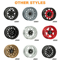 Roues forgées directement en usine, roues tout-terrain 4x4, alliage d'aluminium 6061-T6, roue à becquet, logo personnalisé, ISO 9001