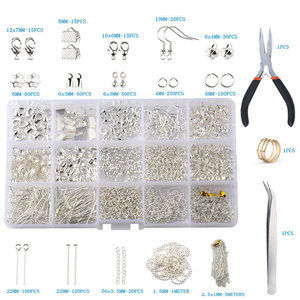 <span class=keywords><strong>Kit</strong></span> de fabrication de boucles d'oreilles plaqué or 18 carats <span class=keywords><strong>pour</strong></span> adultes, avec crochets, attaches et composants en alliage, et étui de rangement pratique – Fournitures de bijouterie - Product Image 5