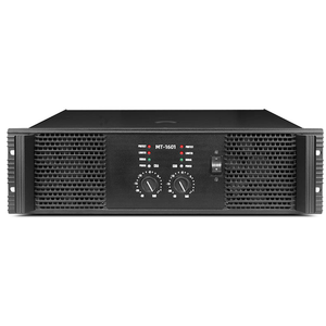 El Amplificador de Potencia Profesional MT1601 Tiene 2 Canales y una Potencia de Salida de 1300 W, Adecuado para Escenarios y Conciertos al Aire Libre - Product Image 1