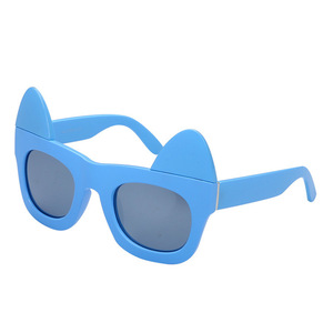 Jamie 8832 Cat Ear Sunglasses Black Metal Frame UV400 Protection Unisex Travel Style - Product Image 5