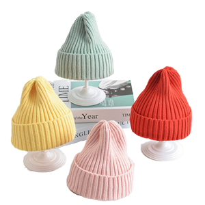 <span class=keywords><strong>Bonnet</strong></span> <span class=keywords><strong>tricot</strong></span>é doux en polyester/coton pour bébé et tout-petit, résistant au froid et chaud, accessoire de mode décontracté pour enfants - Nouvelle collection hiver, Offre Spéciale - Product Image 1
