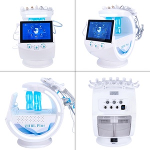 Appareil de beauté facial intelligent à ultrasons, peeling aquatique bleu glace, hydratation et oxygénation, nouveau produit avec prises US et IT - Product Image 6