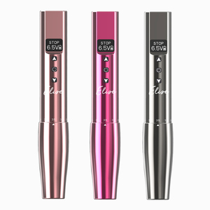 Nueva Llegada, <span class=keywords><strong>ELISE</strong></span>, Máquina de Maquillaje Permanente Inalámbrica, Pluma de Cartucho de Tatuaje con Carrera Ajustable, Diseñada para Uso en PMU y SMP - Product Image 1