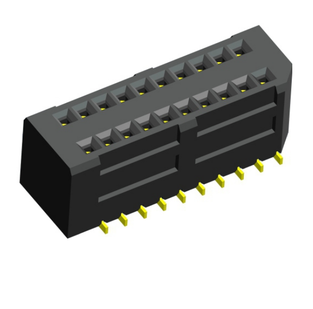0.8mm 8GBPS High Speed Female Board to Board Connector