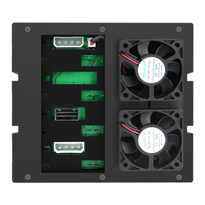 Nhôm Đa 4 Vịnh SAS Đến 2.5 " / 3.5" Hộp Đựng Ổ Cứng/Ổ Cứng SSD - Product Image 5