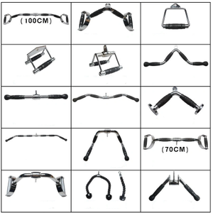 Accesorio de rodamiento de bolas todo en uno de peso resistente, barra en T, barra extraíble para el hogar, accesorio para máquina de Cable de agarre múltiple para gimnasio - Product Image 2