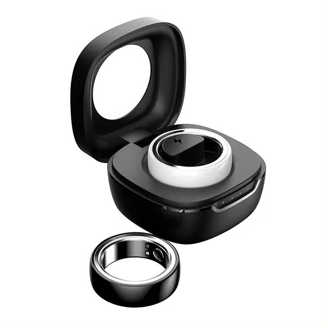 Fitness Smart Ring R8 With Battery Charging Case Fitness Tracking Smart Ring for Men Women