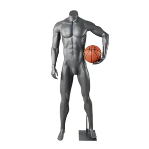 Wholesale Cheap Headless Muscle Men Gold Mannequin Clothes Display