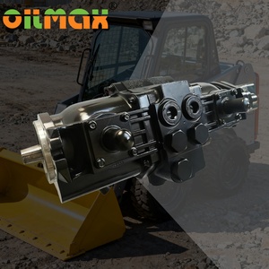 Pompe à entraînement en tandem pour remplacer la pompe hydraulique 6648980 NEUVE pour chargeuse compacte 741, composant OEM industriel, garantie 1 an, CN - Product Image 1