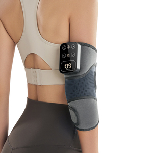 Massaggiatore per Braccia Senza Fili Intelligente con Schermo Touch, 5 Temperature, 3 Livelli di Vibrazione, Riscaldamento a Infrarossi in Grafene, Cintura per Massaggio Profondo - Product Image 3