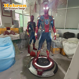 Figura de acción de <span class=keywords><strong>Marvel</strong></span> <span class=keywords><strong>Legends</strong></span>, estatua de <span class=keywords><strong>Iron</strong></span> Spider-<span class=keywords><strong>Man</strong></span> de tamaño real, estatua de resina, escultura coleccionable de Spider-<span class=keywords><strong>Man</strong></span> - Product Image 1