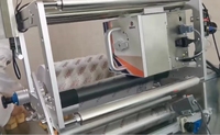 Imprimante à transfert thermique 53 mm TTO, ruban d'encre pour machine de codage, pour emballage alimentaire en film plastique, fournie par le fabricant