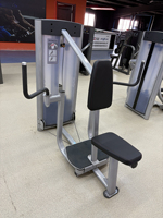 Machine de presse de poitrine assise d'équipement de forme physique à broche de gymnase à la maison commerciale avec l'entraîneur de fonction arrière pour la mouche arrière de Delt et de Pec