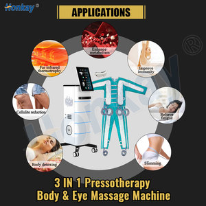 Appareil de pressothérapie corporelle complète, combinaison de drainage lymphatique professionnelle, combinaison amincissante détoxifiante, appareil de massage par pressothérapie - Product Image 4