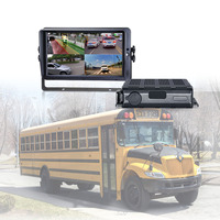 STONKAM DVR Móvil para Autobús Escolar de 4 Canales, 512 GB SD, 2 TB SSD, Grabación de Video 1080P, 4G, GPS, DMS, Detección de Fatiga, ADAS, BSD