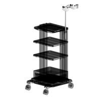 CORITON Chariot médical à succès, chariot d'hôpital, chariot d'endoscopie pour Mindray Biolight GE