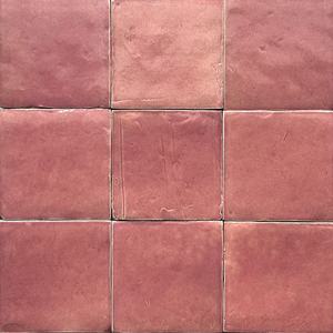 Ubin porselen Zellige merah muda gradien buatan tangan ubin Interior pedesaan akhir berkilau untuk kotak aplikasi dinding lantai - Product Image 6