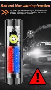 1000 lumen XPG + Red Blue <span class=keywords><strong>LED</strong></span> được xây dựng trong 1800mAh có thể sạc lại Type-C xách tay IPX4 không thấm nước MTB xe đạp leo núi phía trước ánh sáng 300m - Product Image 6