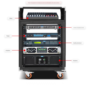 Amplificateur de caisson de basses de son à gamme complète d'étape <span class=keywords><strong>professionnelle</strong></span> 8u10u12u Cabinet de boîtier en aluminium d'aviation OEM et ODM pris en charge - Product Image 3