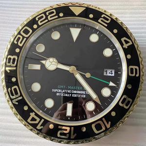 <span class=keywords><strong>Orologio</strong></span> da Parete di Lusso dal Design in Metallo con <span class=keywords><strong>Orologio</strong></span> da Polso Moderno Unico, <span class=keywords><strong>Orologio</strong></span> Analogico al Quarzo da Ufficio con Lente di Ingrandimento - Product Image 5