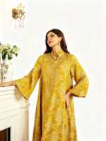 Nouvelle Robe de Soirée Musulmane de Luxe Rétro Printemps, Broderie Jacquard, Décoration de Perles, Robe Arabe de Dubaï à Paillettes Tendance