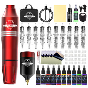 Nouveau <span class=keywords><strong>Kit</strong></span> Complet de <span class=keywords><strong>Tatouage</strong></span> Professionnel <span class=keywords><strong>Pas</strong></span> <span class=keywords><strong>Cher</strong></span> avec Machine à Tatouer Intégrale - Product Image 3