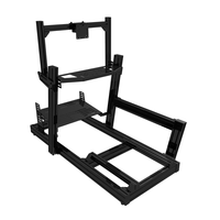 Simulador de Carreras, Soporte de Brazo de Aleación de Aluminio para Tres Monitores, Simulador de Control de Movimiento de Próximo Nivel, Simulación de Carreras