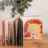 Buku Elektronik Interaktif Khusus untuk Anak-Anak, Suara Hewan Edukatif & Lagu Bahasa Inggris, Sampul Keras, Kertas Offset Mewah, Papan Duplex